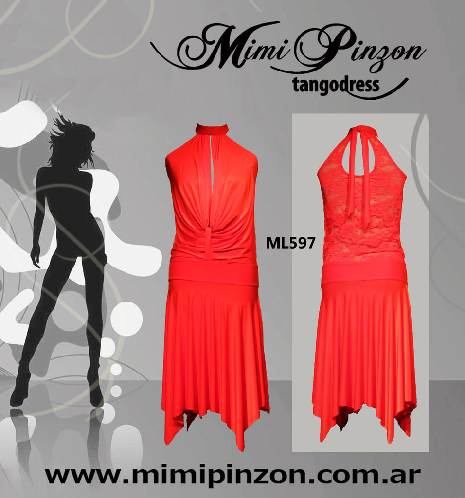Vestido sales mimi rojo