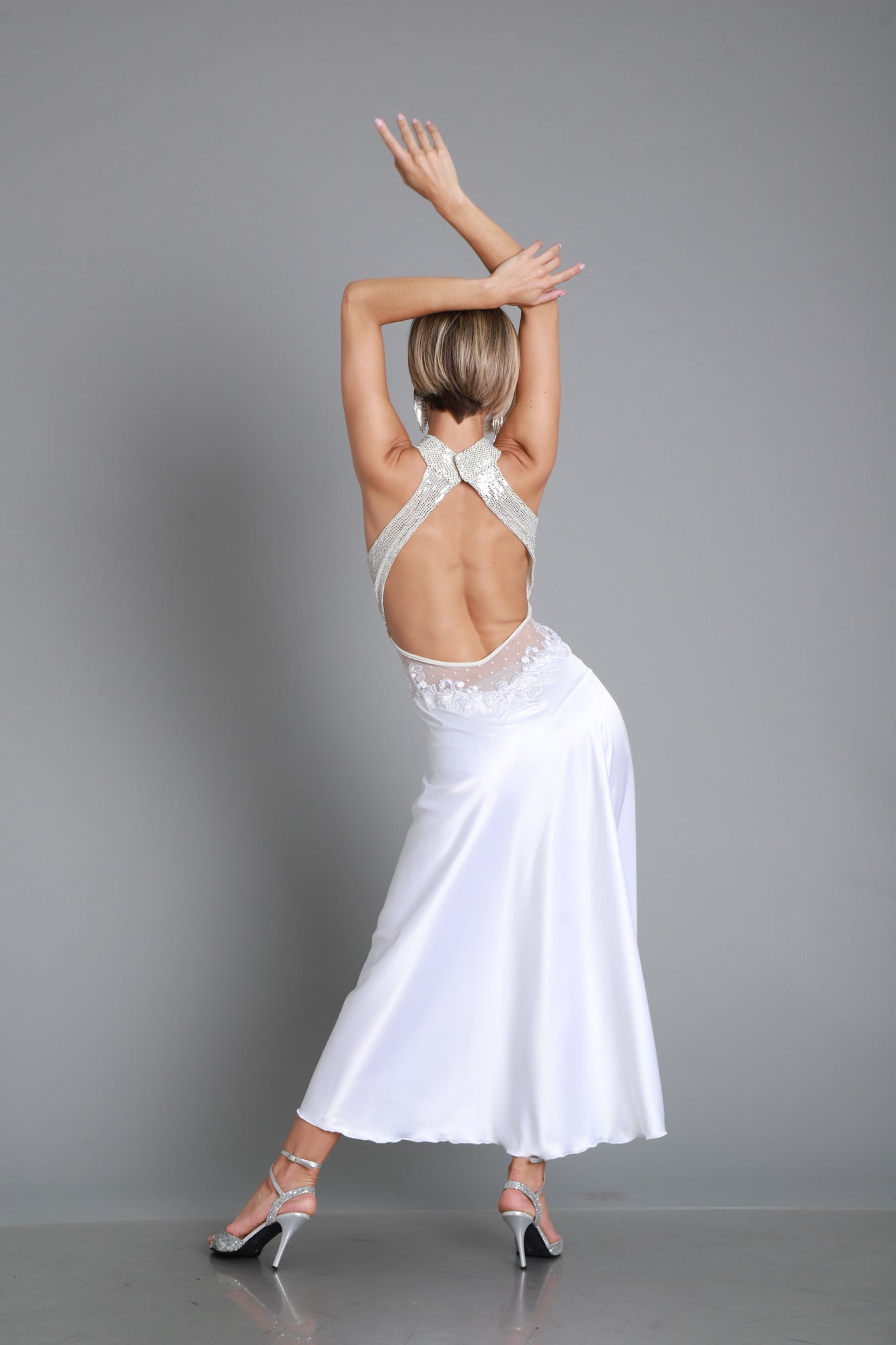 Tango Stage Dress SH876 · Embroidery + Satin | Mimi Pinzón – Mimi