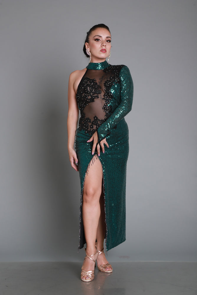 Vestido Tango Escenario SH1187