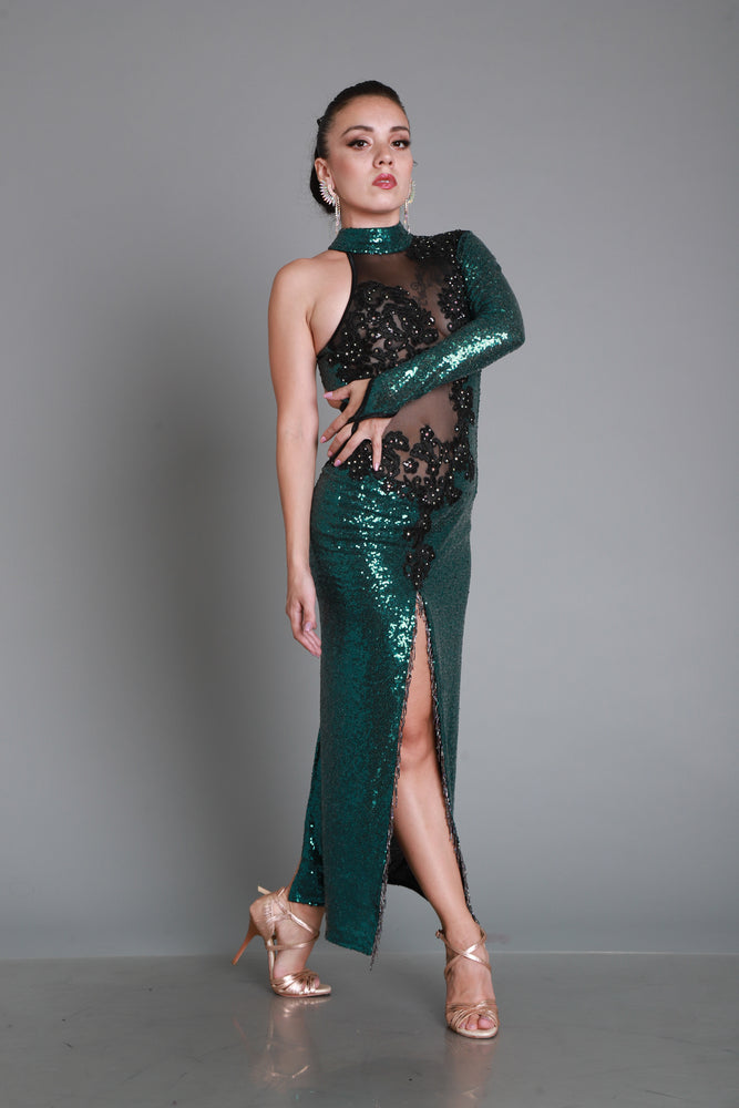 Vestido Tango Escenario SH1187