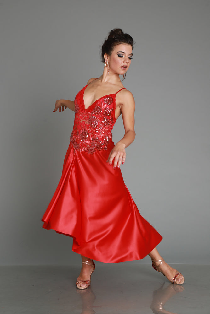 Vestido Tango Escenario SH1241