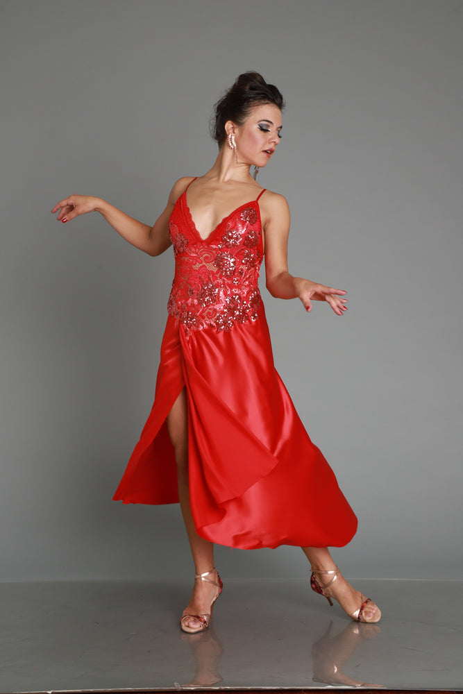 Vestido Tango Escenario SH1241