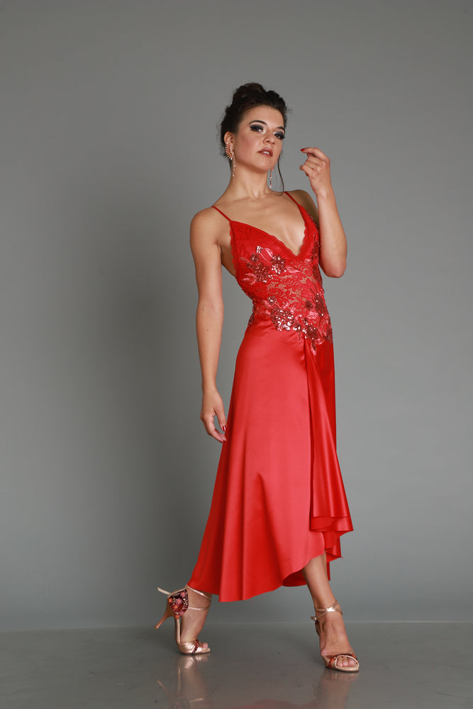 Vestido Tango Escenario SH1241