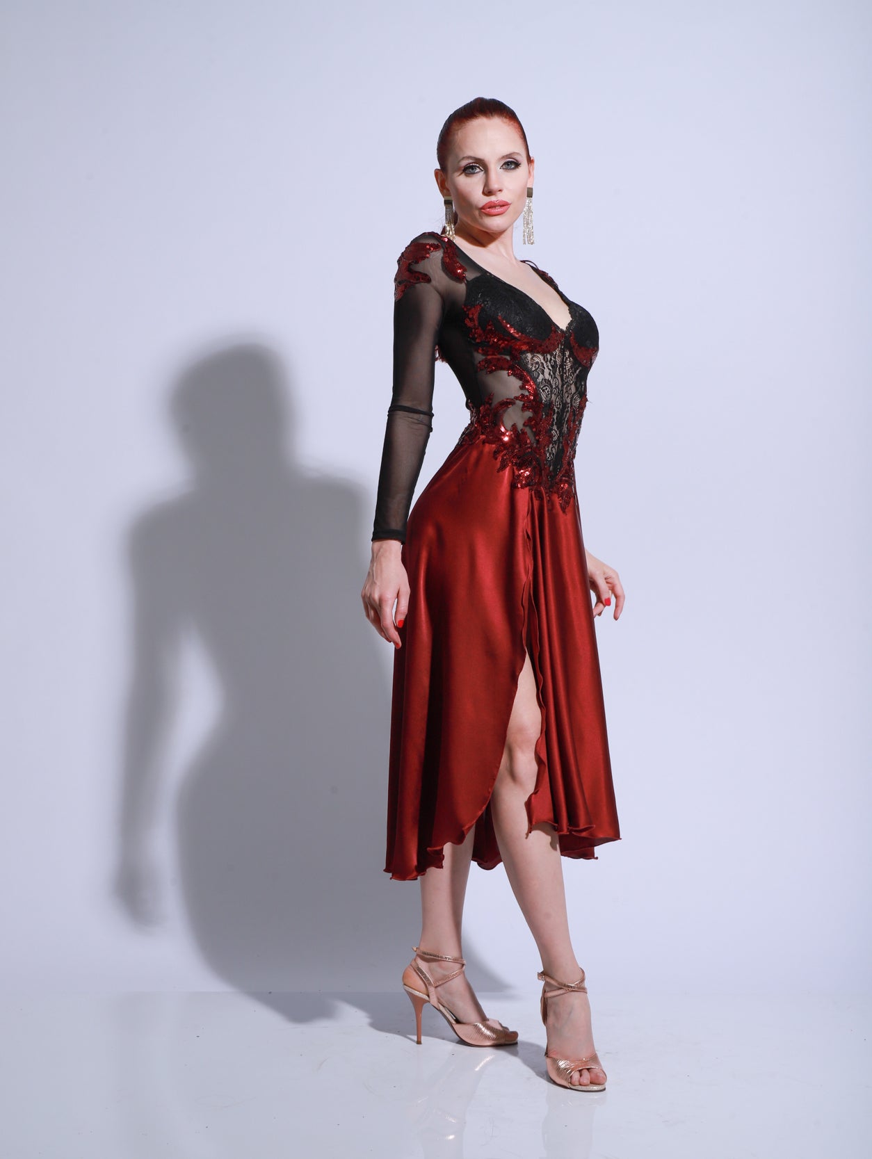 Argentine Tango Stage Dress SH1412 | Mimi Pinzon