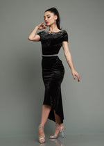 Classic_black_Tango_dress_with_silver_
details_ML769_Bis