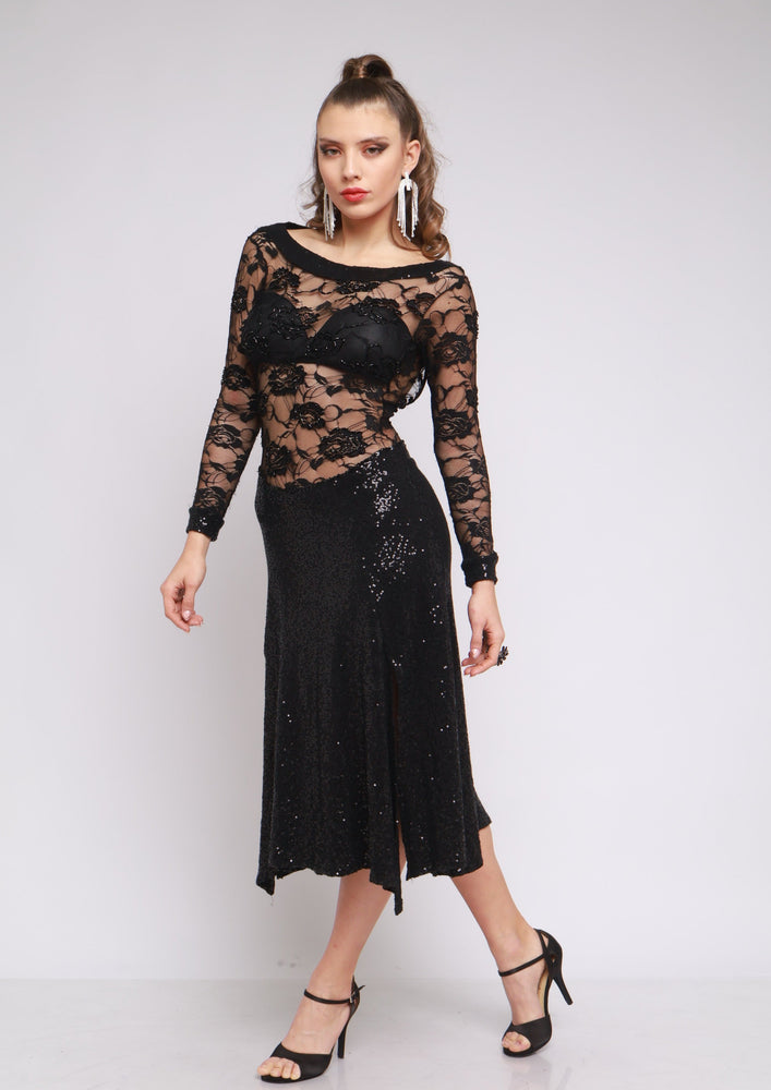 Vestido Tango Escenario SH993