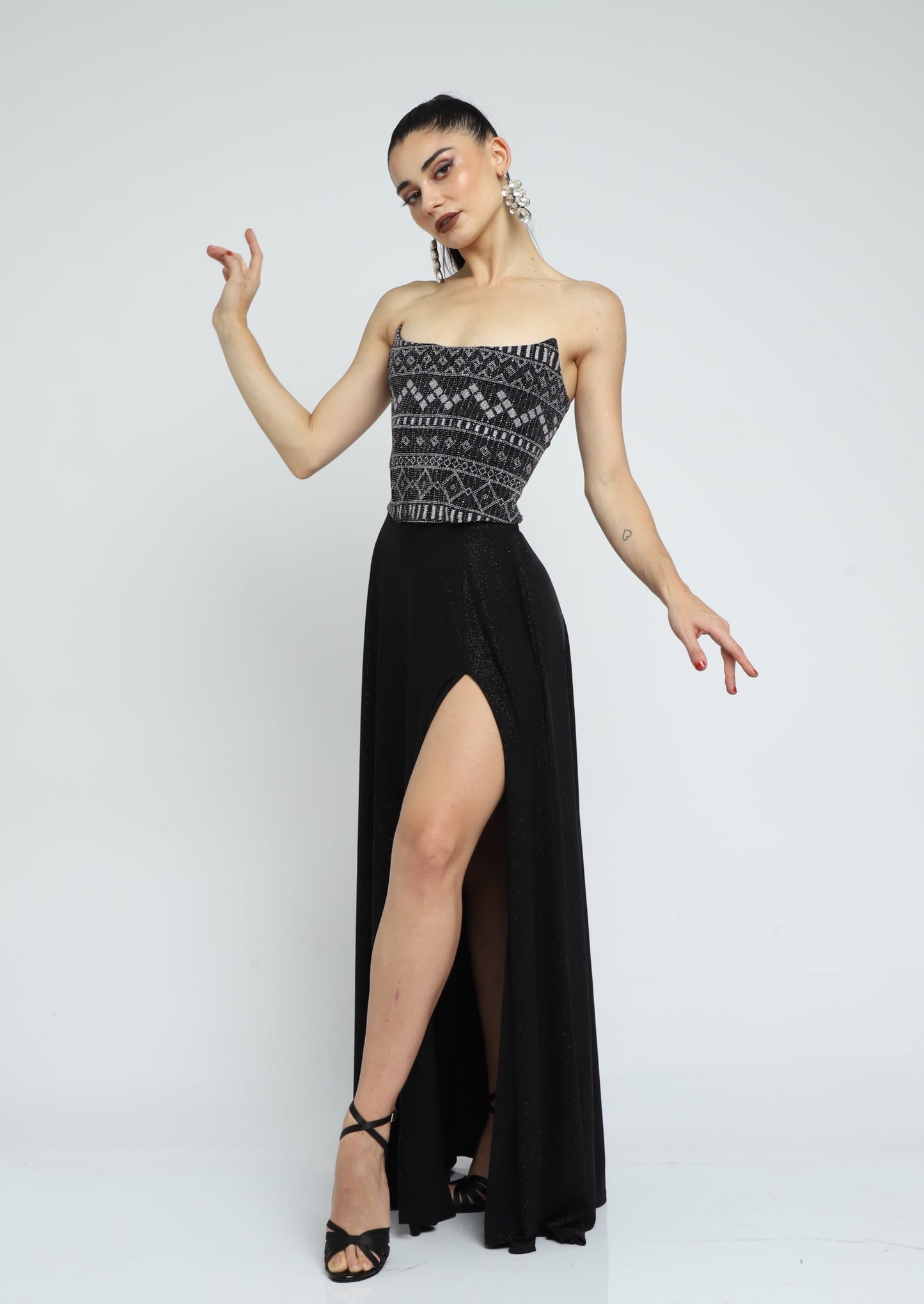 Pollera de Tango Salon ML495 BIS