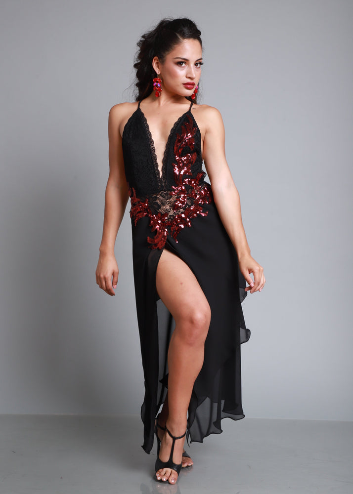 Vestido Tango Escenario SH1234