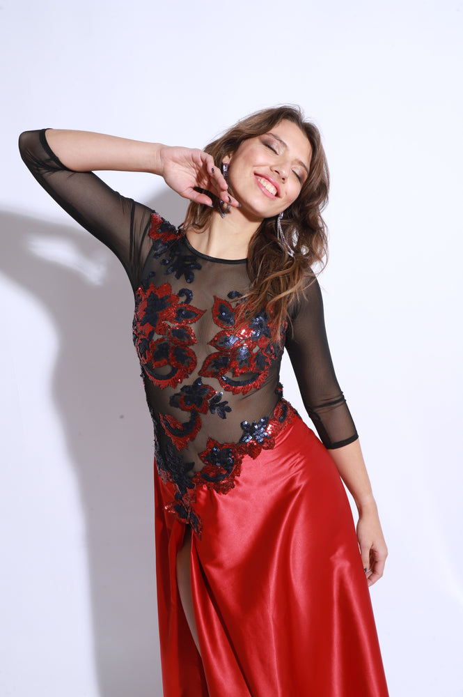 Vestido Tango Escenario SH1340