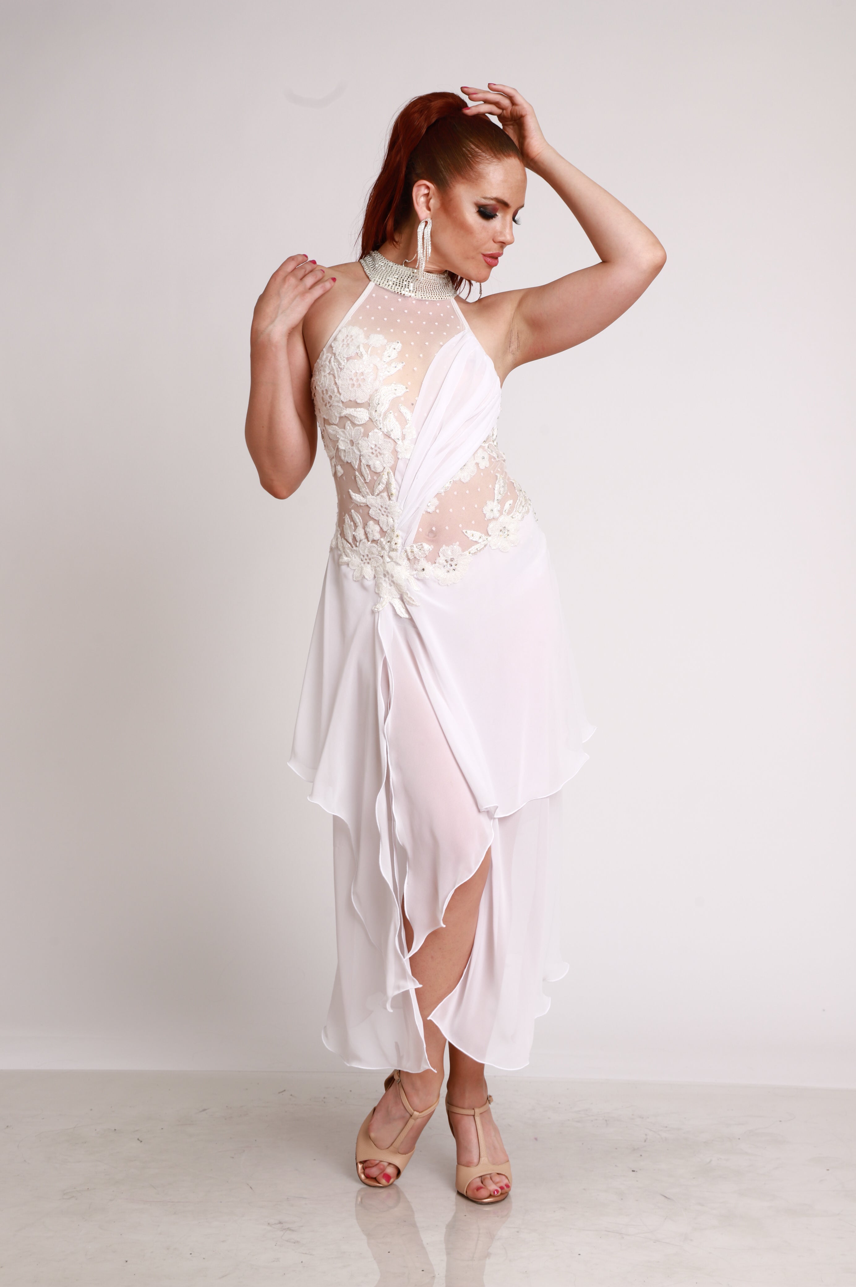 Argentine Tango Stage Dress SH1225 | Mimi Pinzon