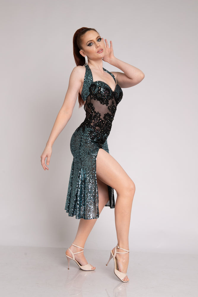 Vestido Tango Escenario SH1433