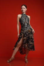 Silver Stage Tango Dress SH1318