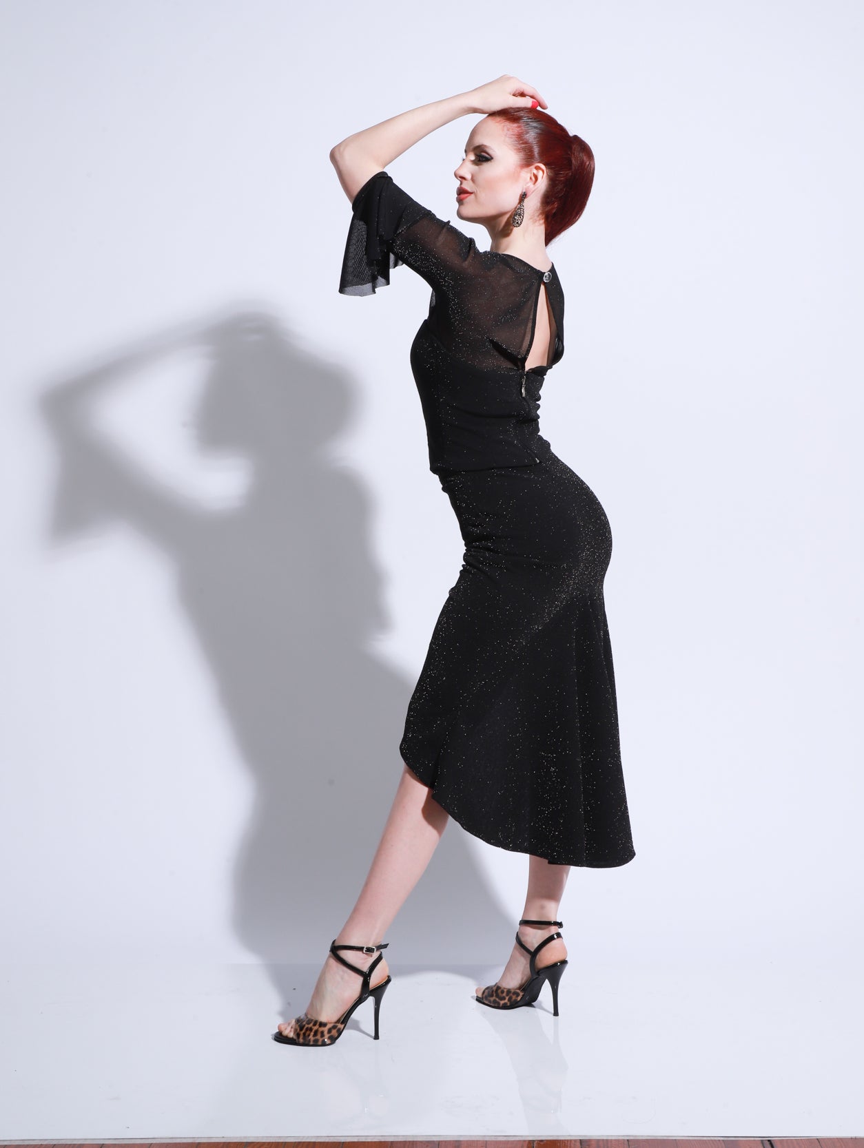 Black Skirt Tango Salon ML508 