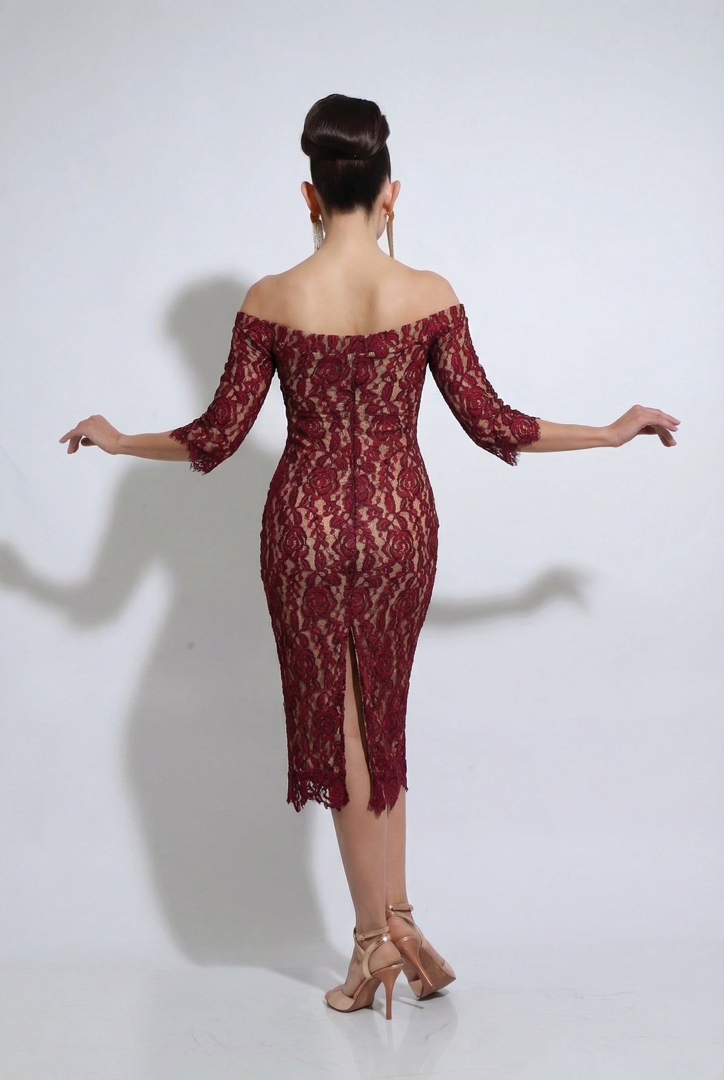 Argentine Tango Salon Dress ML706 Bis · Handmade in Buenos Aires by Mimi Pinzon