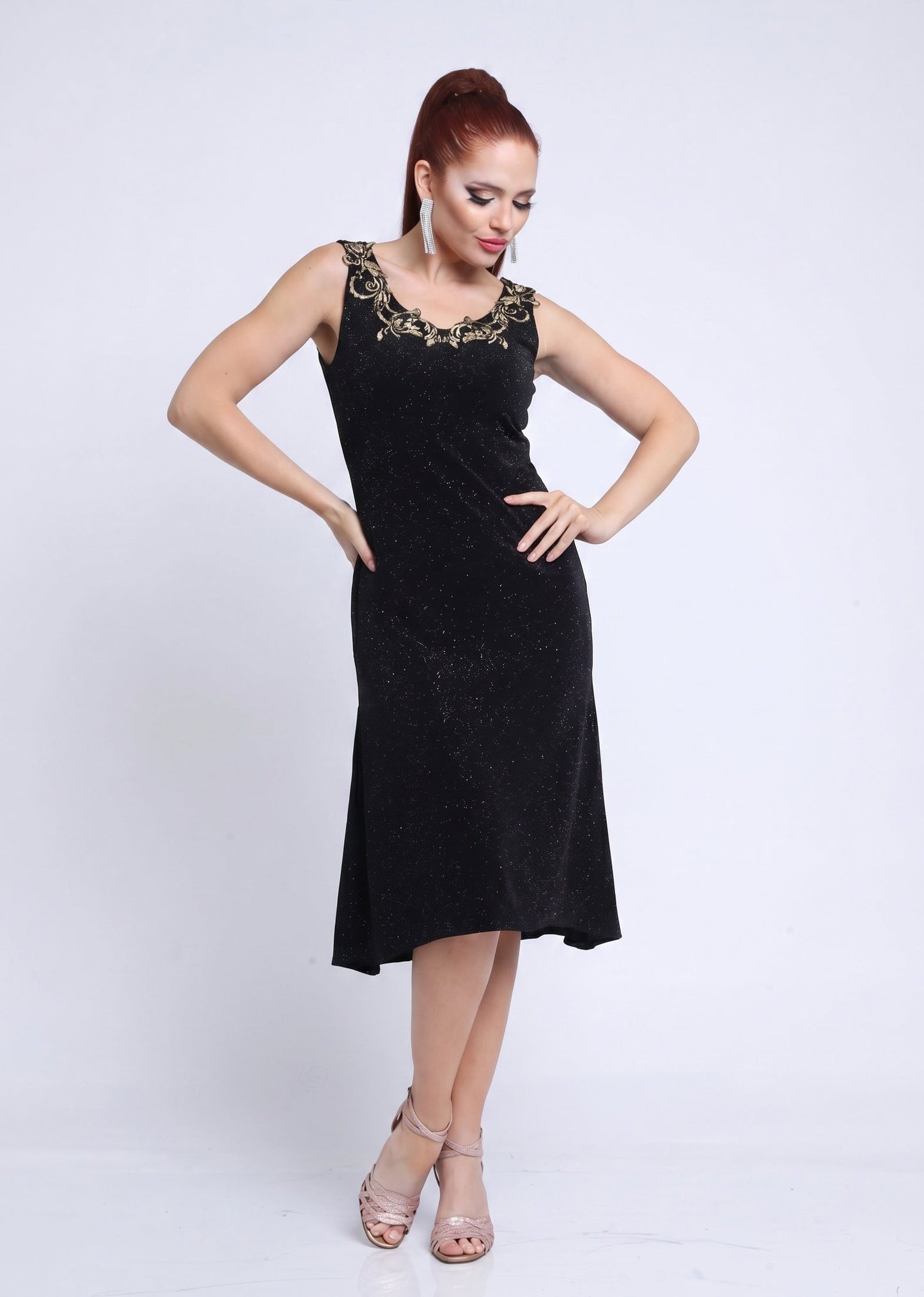 Argentine Tango Salon Dress ML724 · Handmade in Buenos Aires by Mimi Pinzon