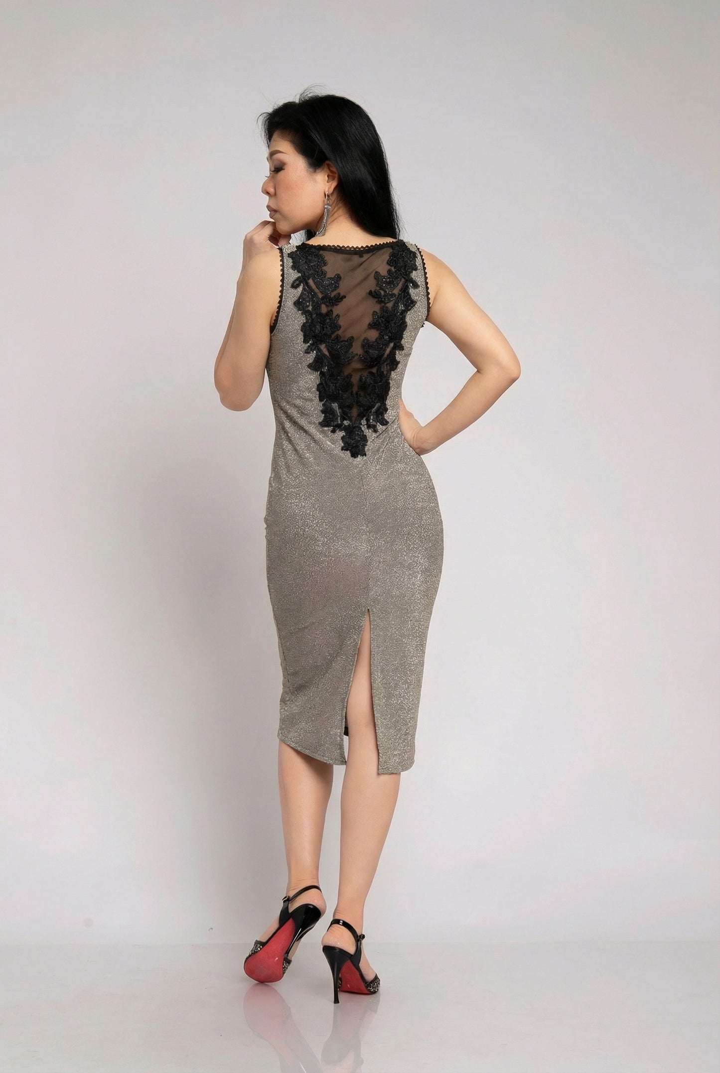Argentine Tango Salon Dress ML655 D · Handmade in Buenos Aires by Mimi Pinzon