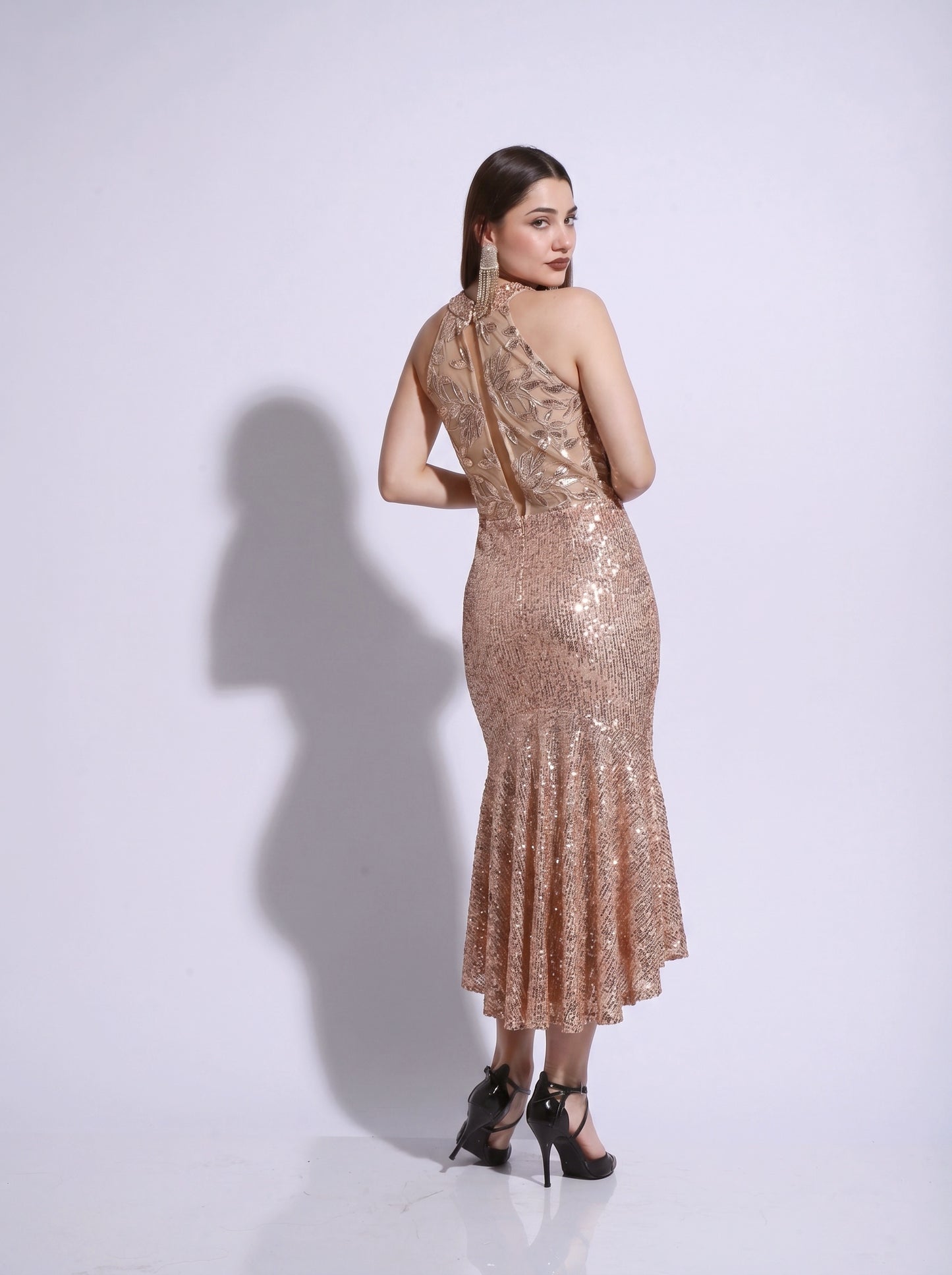 Argentine Tango Salon Dress ML638 Bis · Handmade in Buenos Aires by Mimi Pinzon