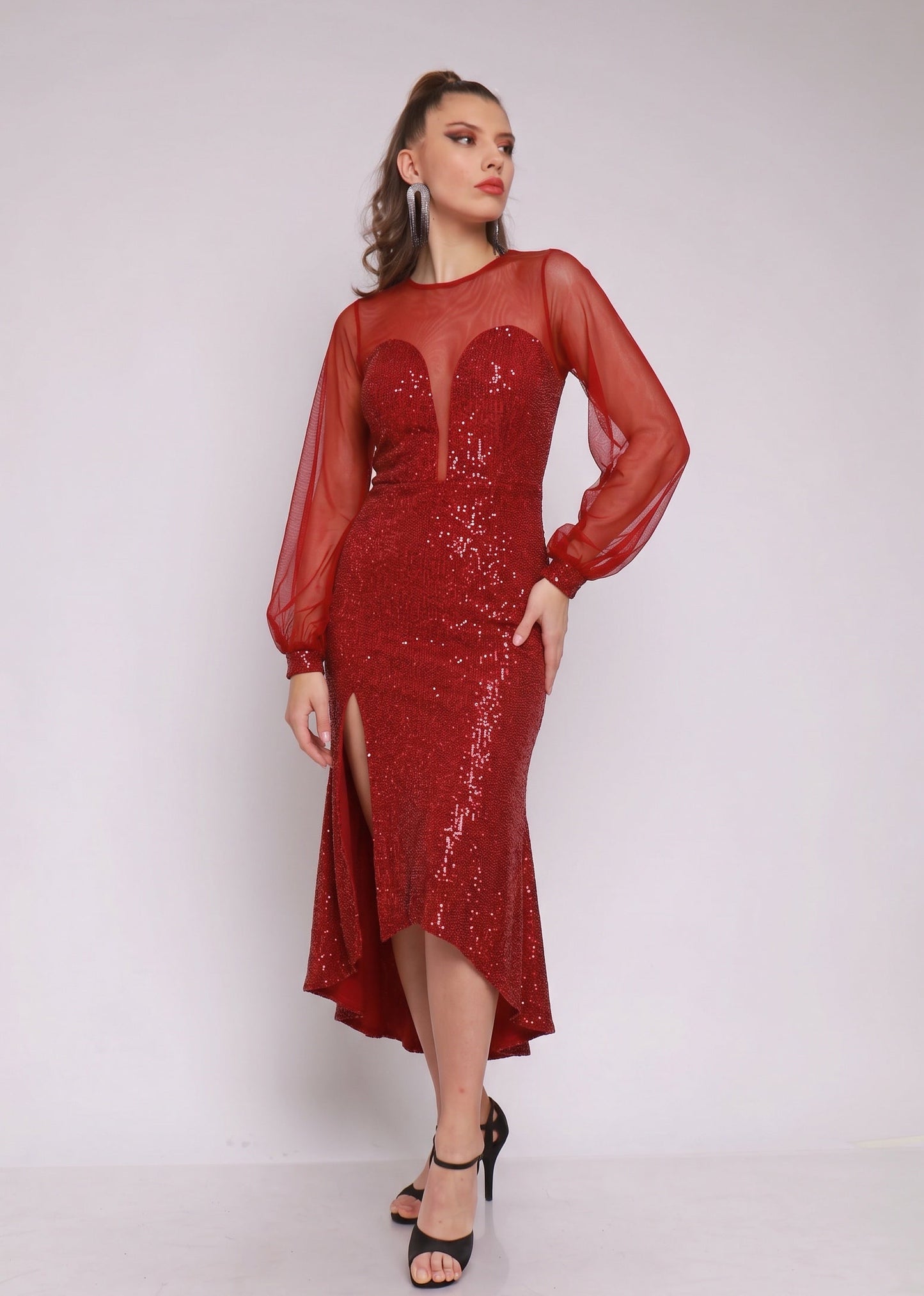 Argentine Tango Salon Dress ML467 Bis · Handmade in Buenos Aires by Mimi Pinzon