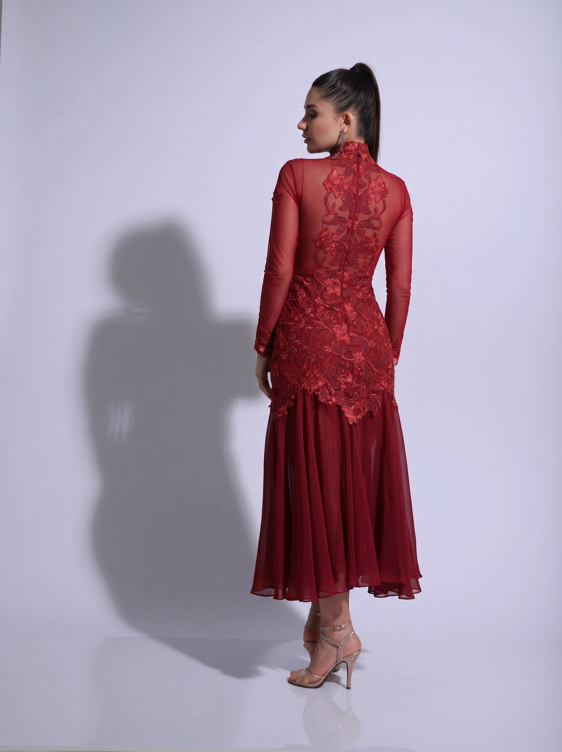 Argentine Tango Stage Dress SH1423 B | Mimi Pinzon