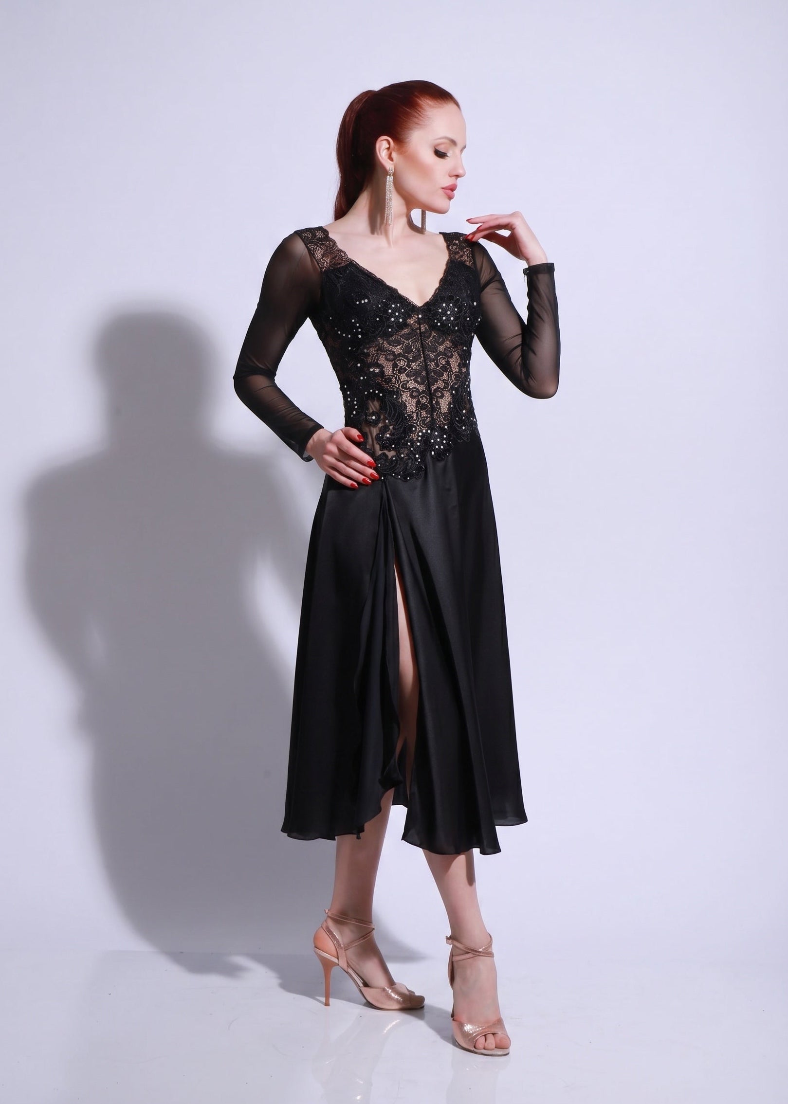 Argentine Tango Stage Dress SH1412 | Mimi Pinzon