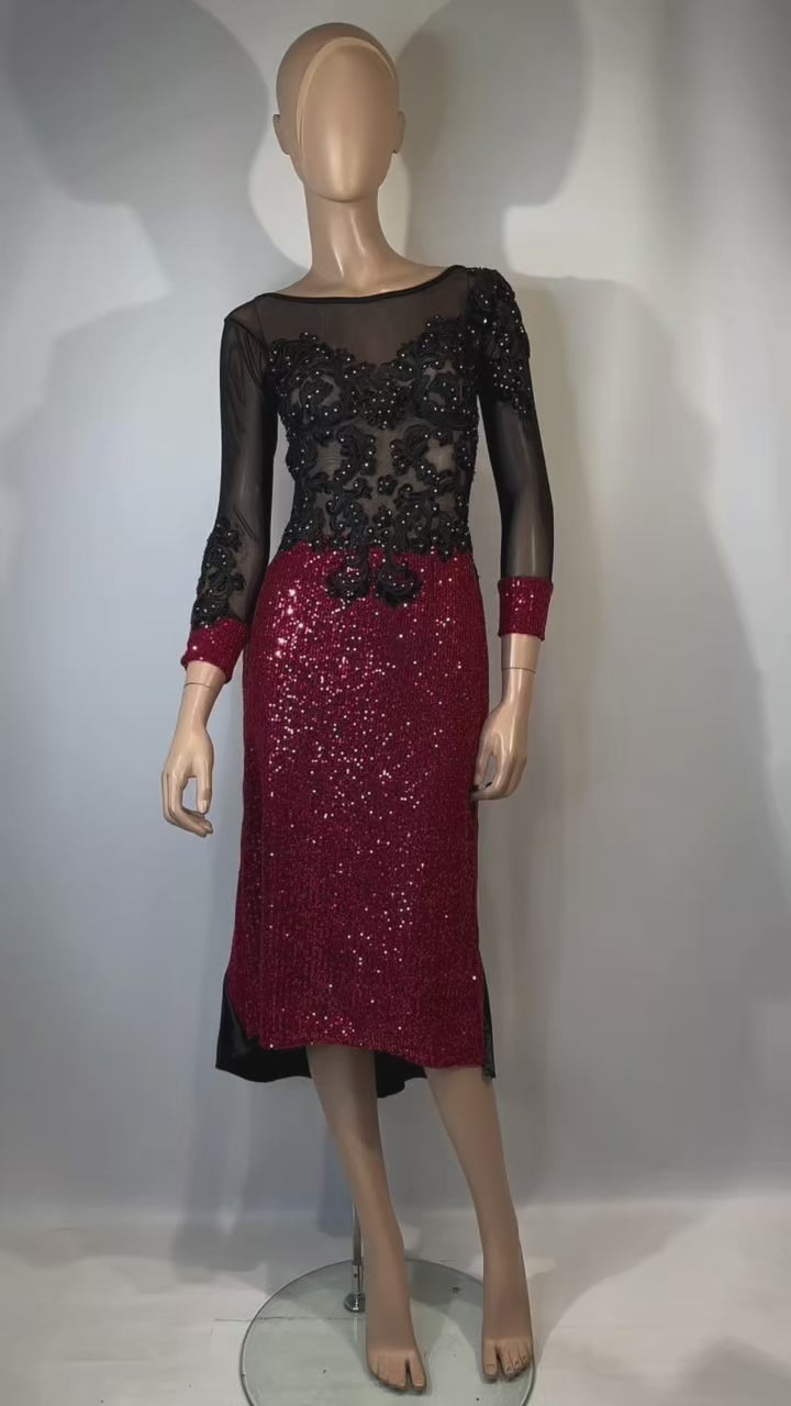 Tango Salón Dress ML821 Bis