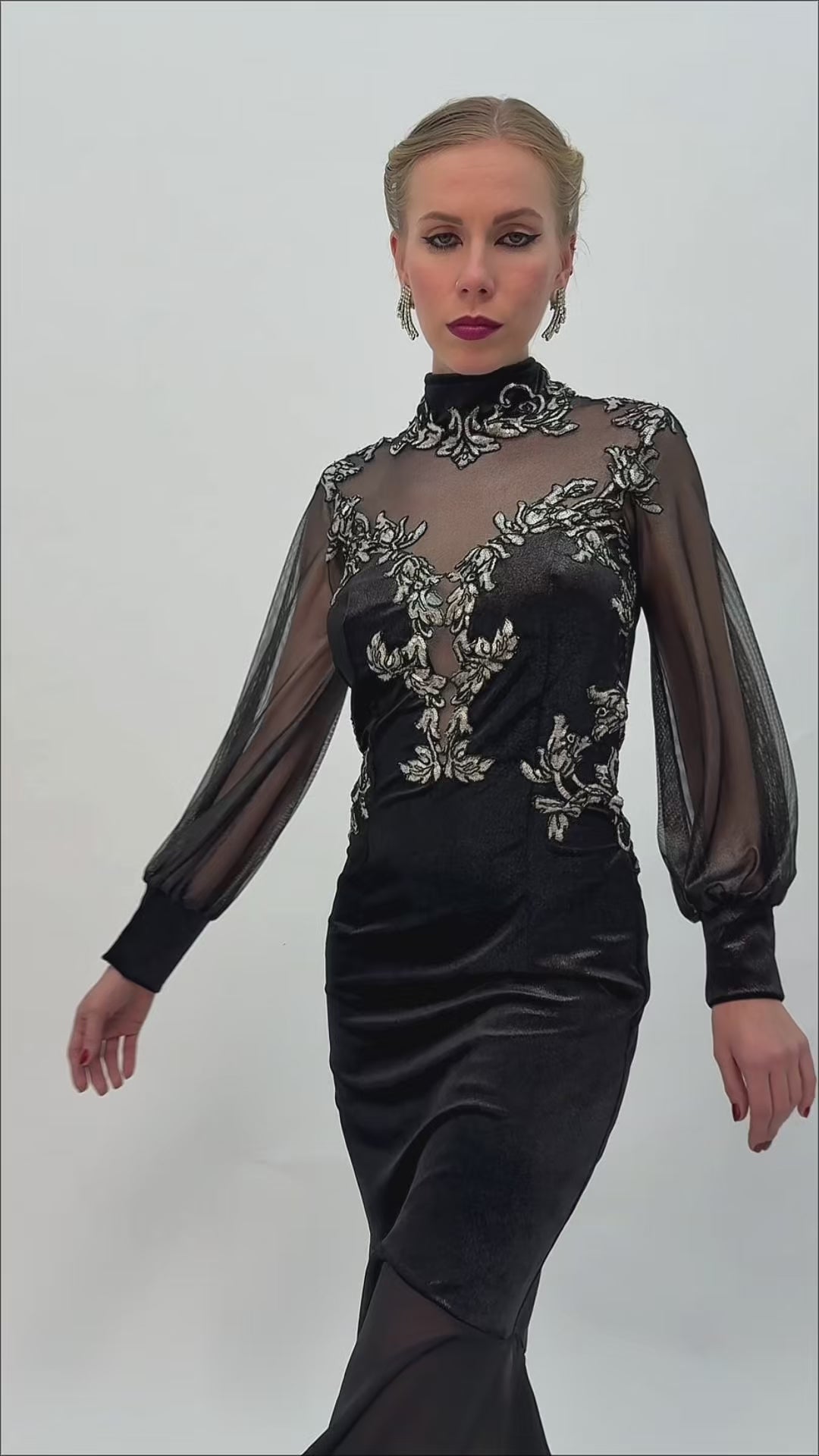 Vestido de Tango Escenario SH1115 Bis