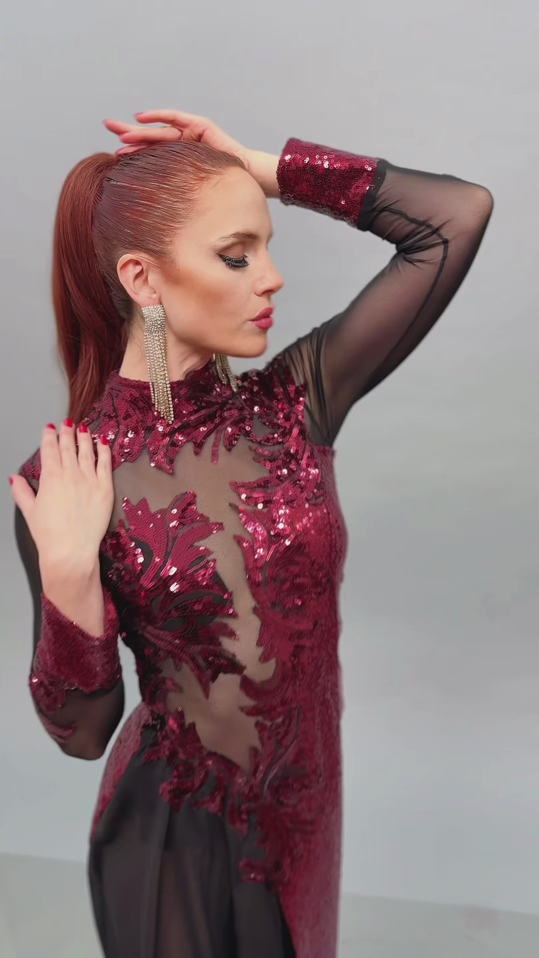 Vestido Tango Escenario SH1392