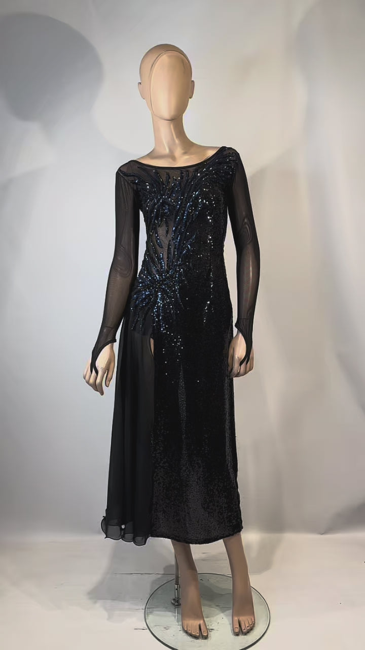 Vestido Tango Escenario SH1252 Bis