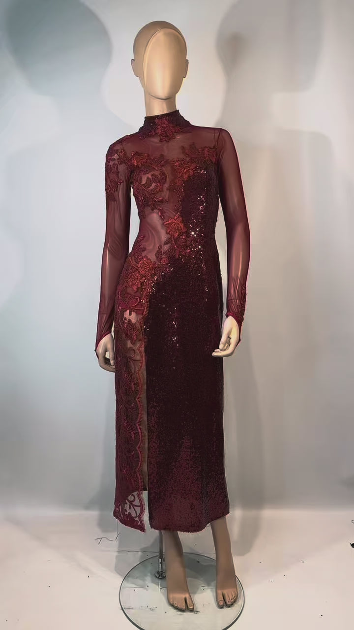 Vestido Tango Escenario SH1402