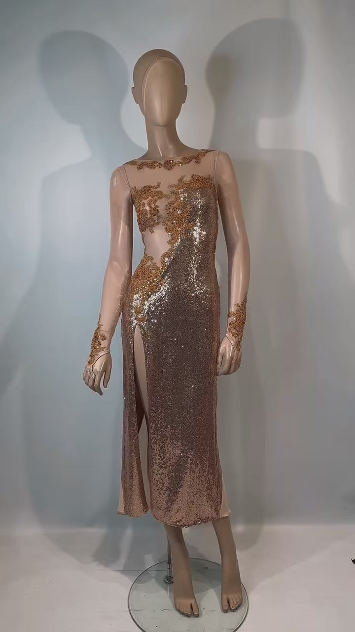 Vestido Tango Escenario SH1401