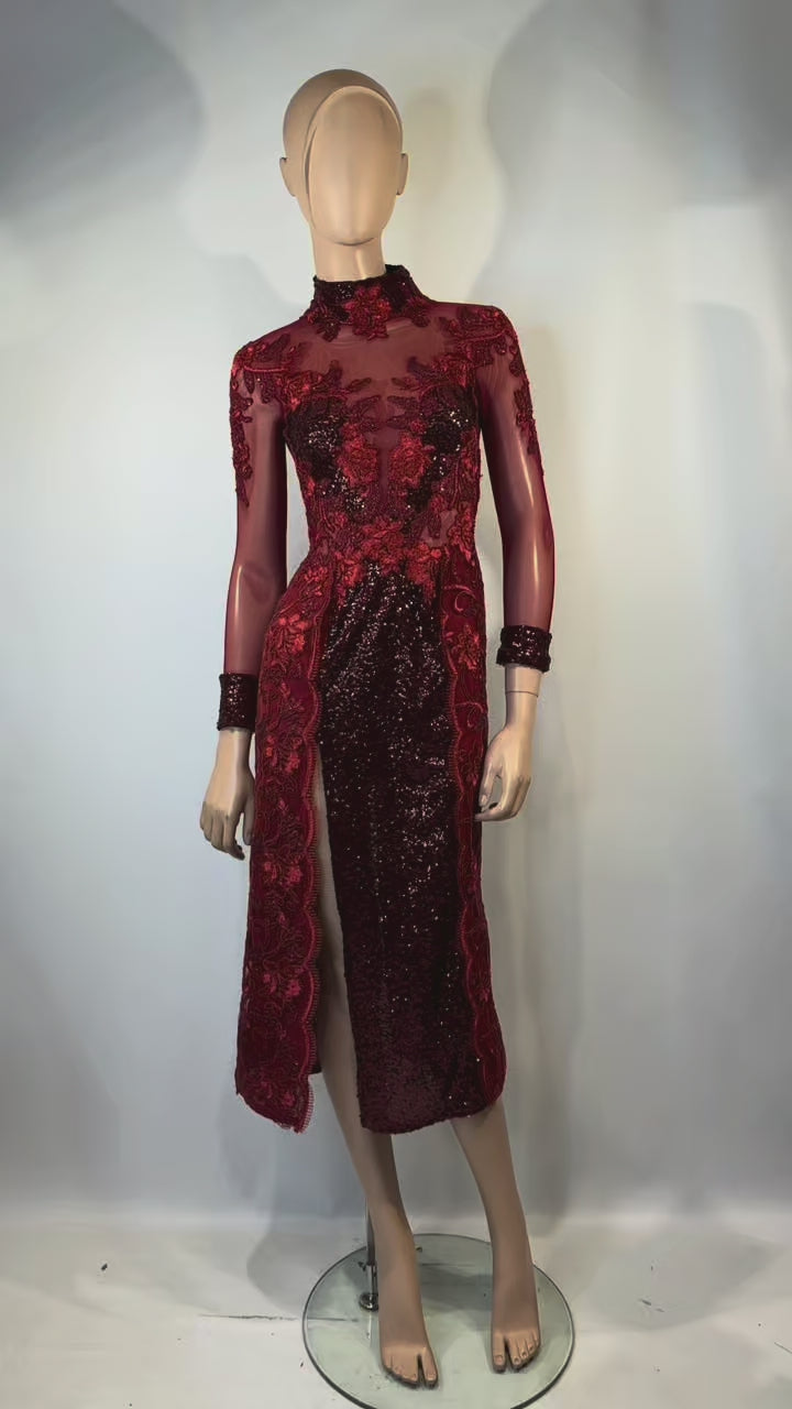 Vestido Tango Escenario SH1229