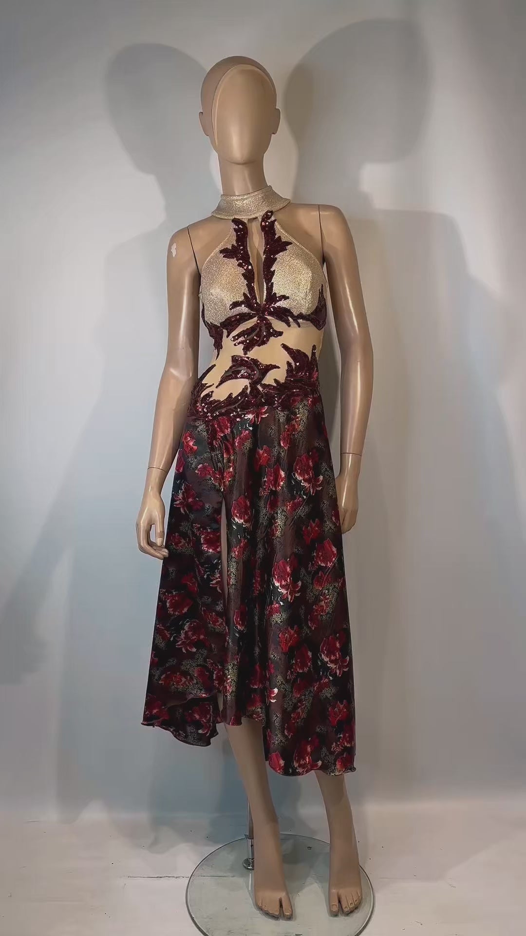 Vestido Tango Escenario SH1426
