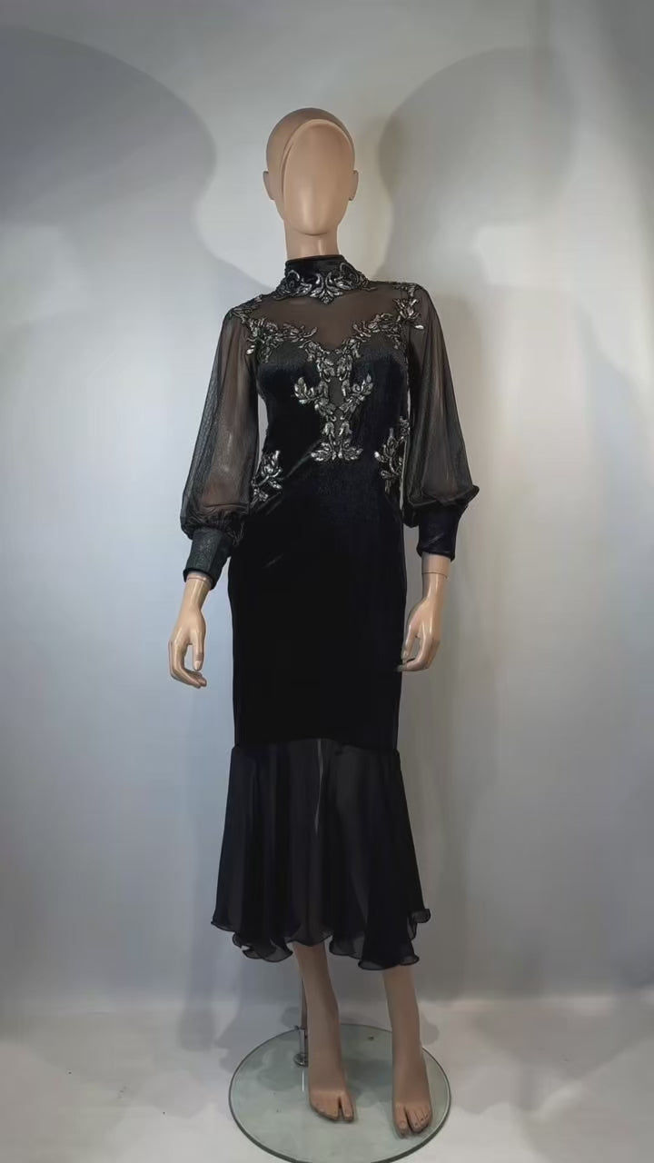 Vestido de Tango Escenario SH1115 Bis