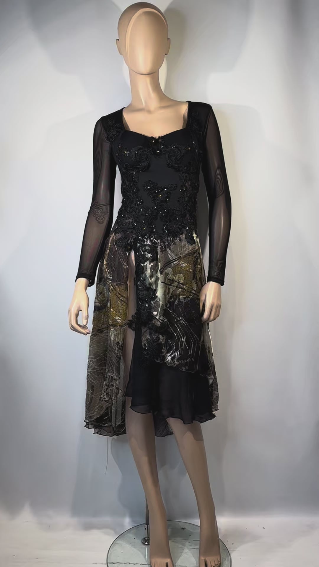 Vestido Tango Escenario SH1018