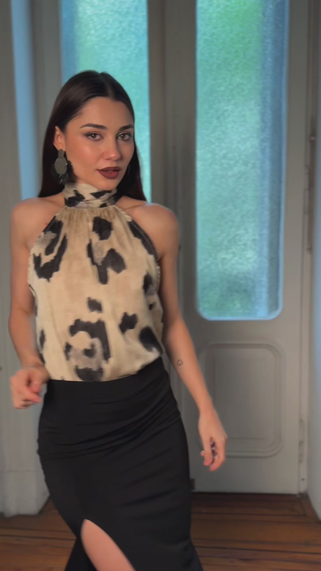 Pollera Tango Salón ML508 bis