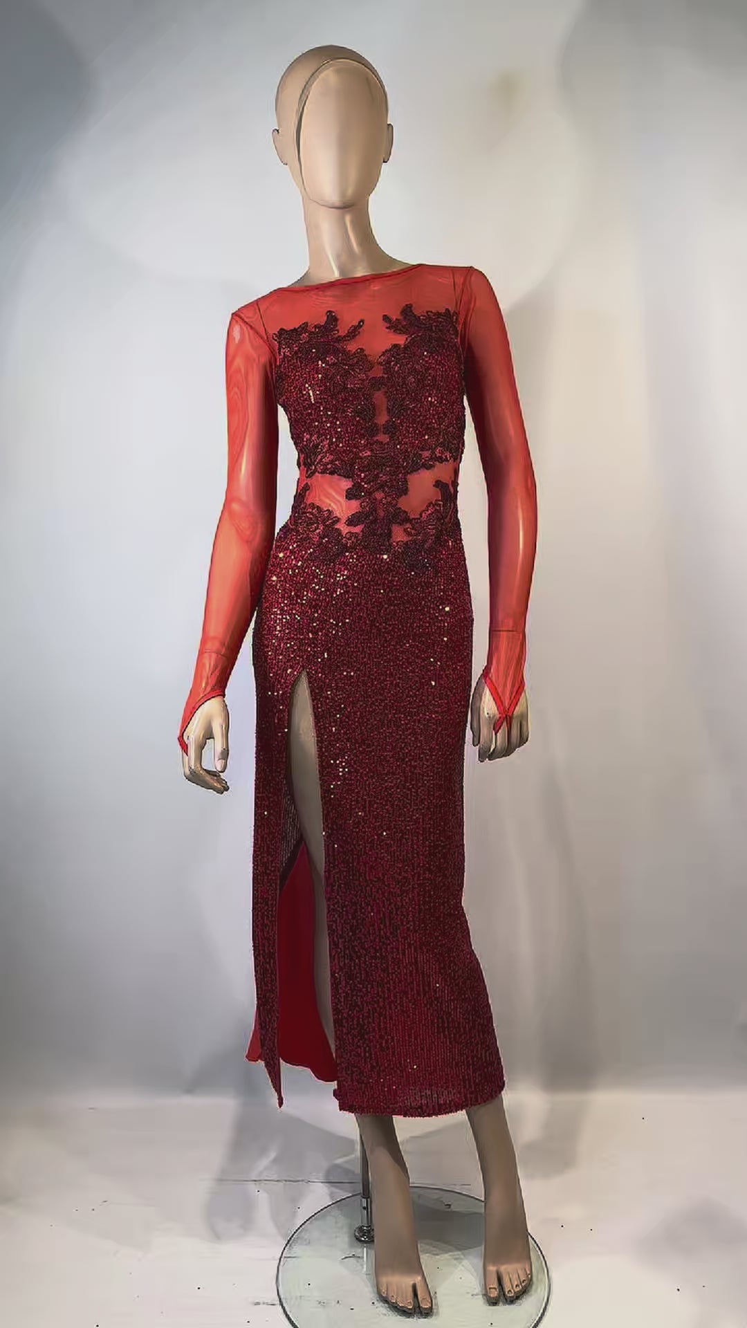 Vestido Tango Escenario SH1188 BIS