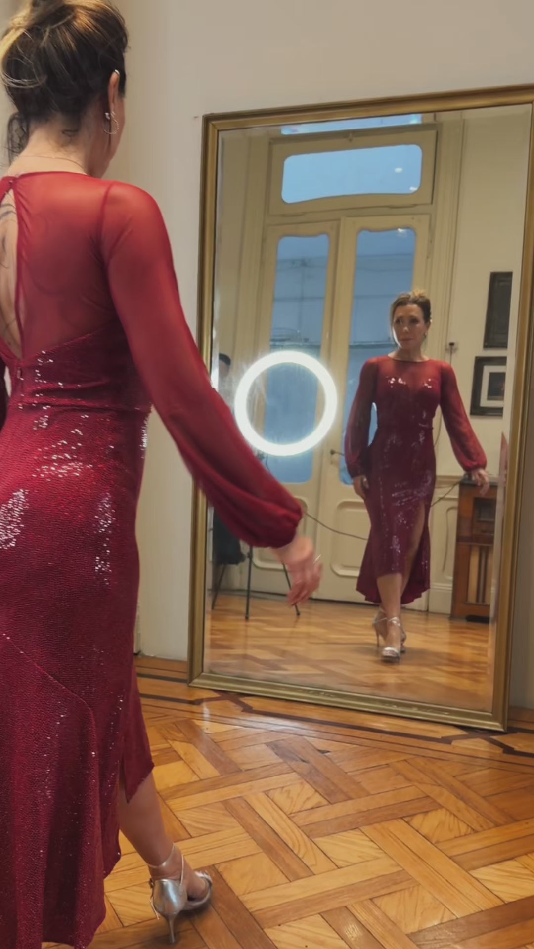 Vestido Tango Salón ML467 Bis