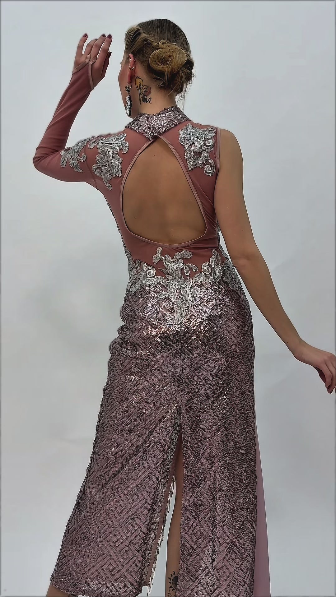 Vestido Tango Escenario SH1279