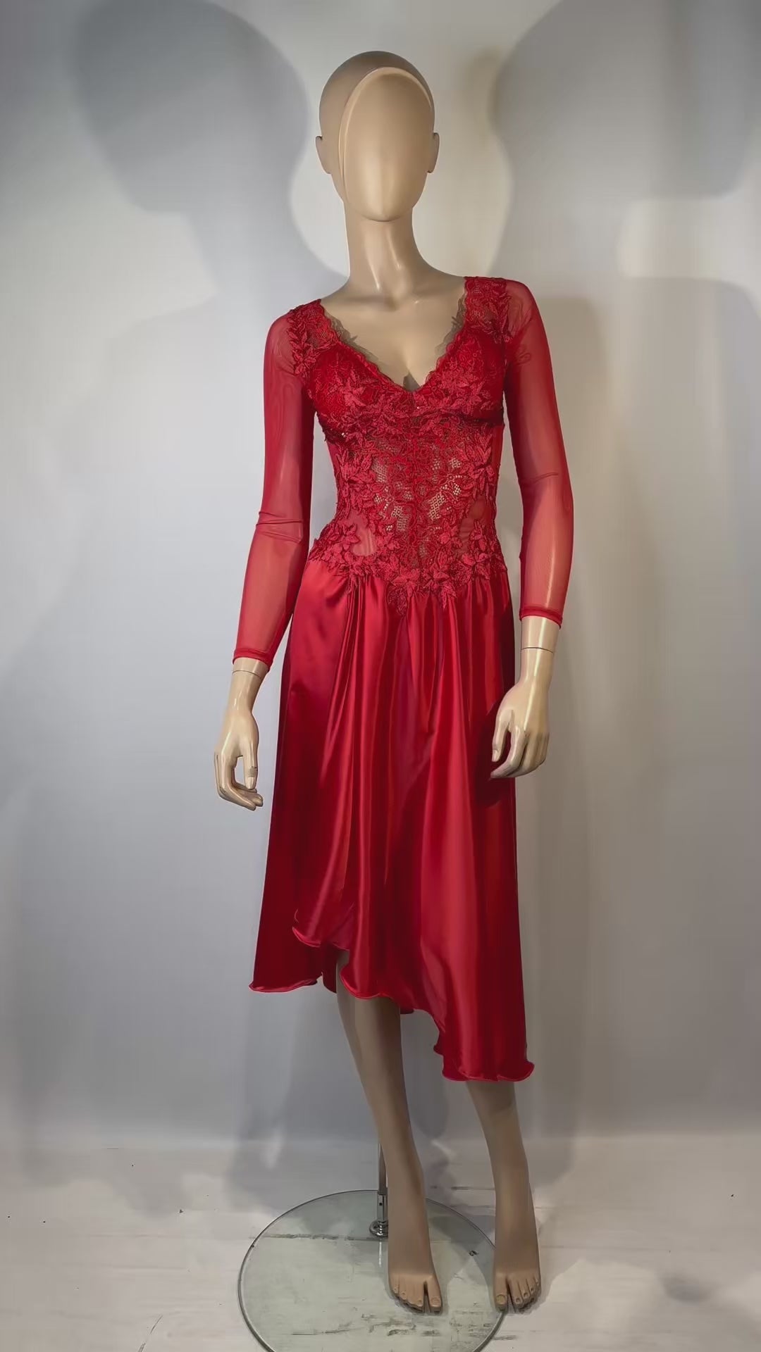 Vestido Tango Escenario SH1412