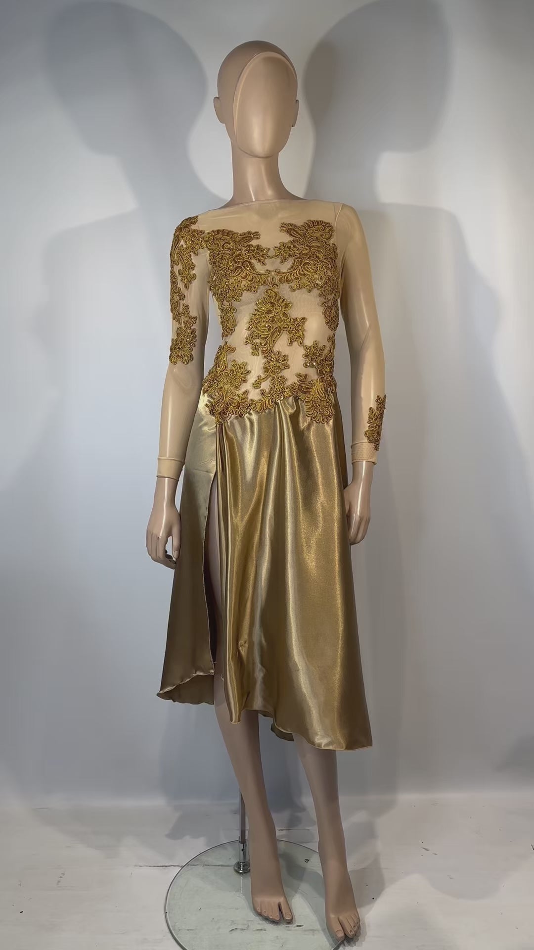 Vestido Tango Escenario SH1358