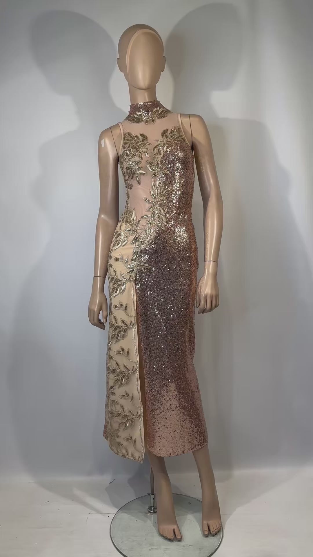 Vestido Tango Escenario SH1407