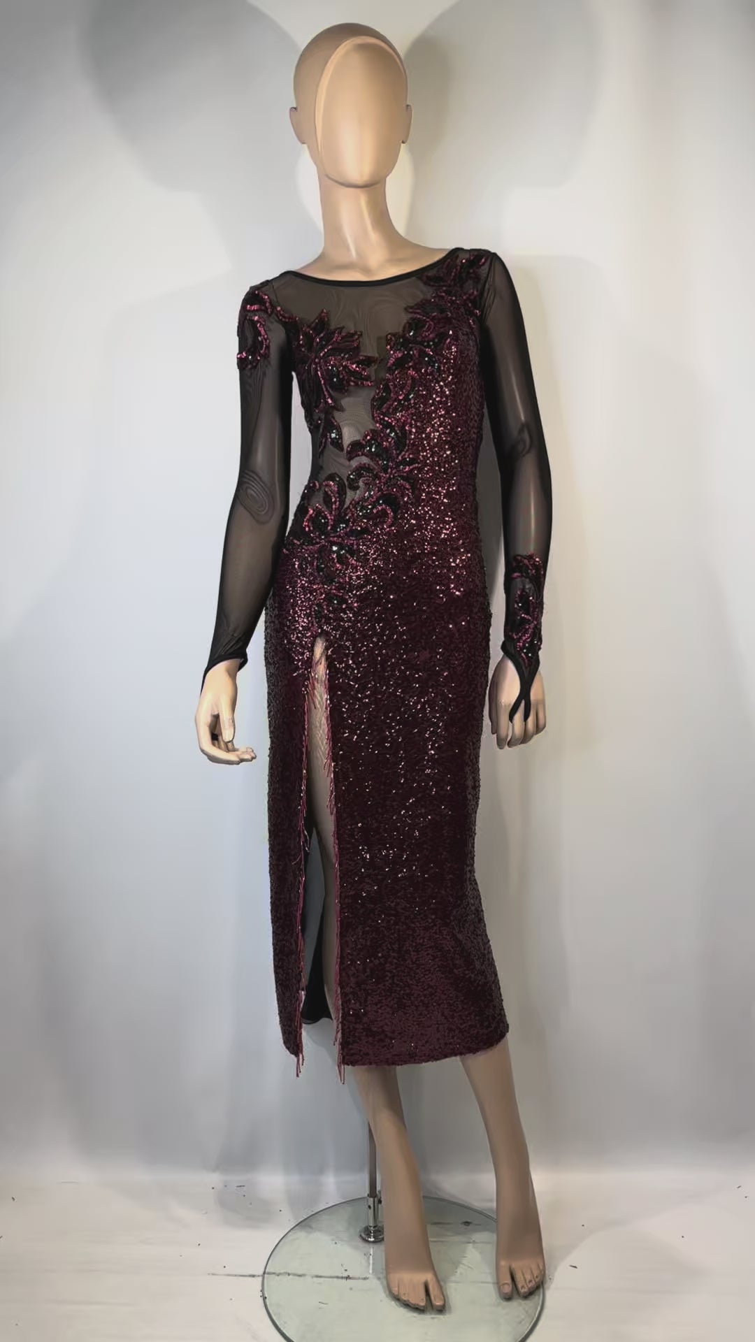Vestido Tango Escenario SH1186