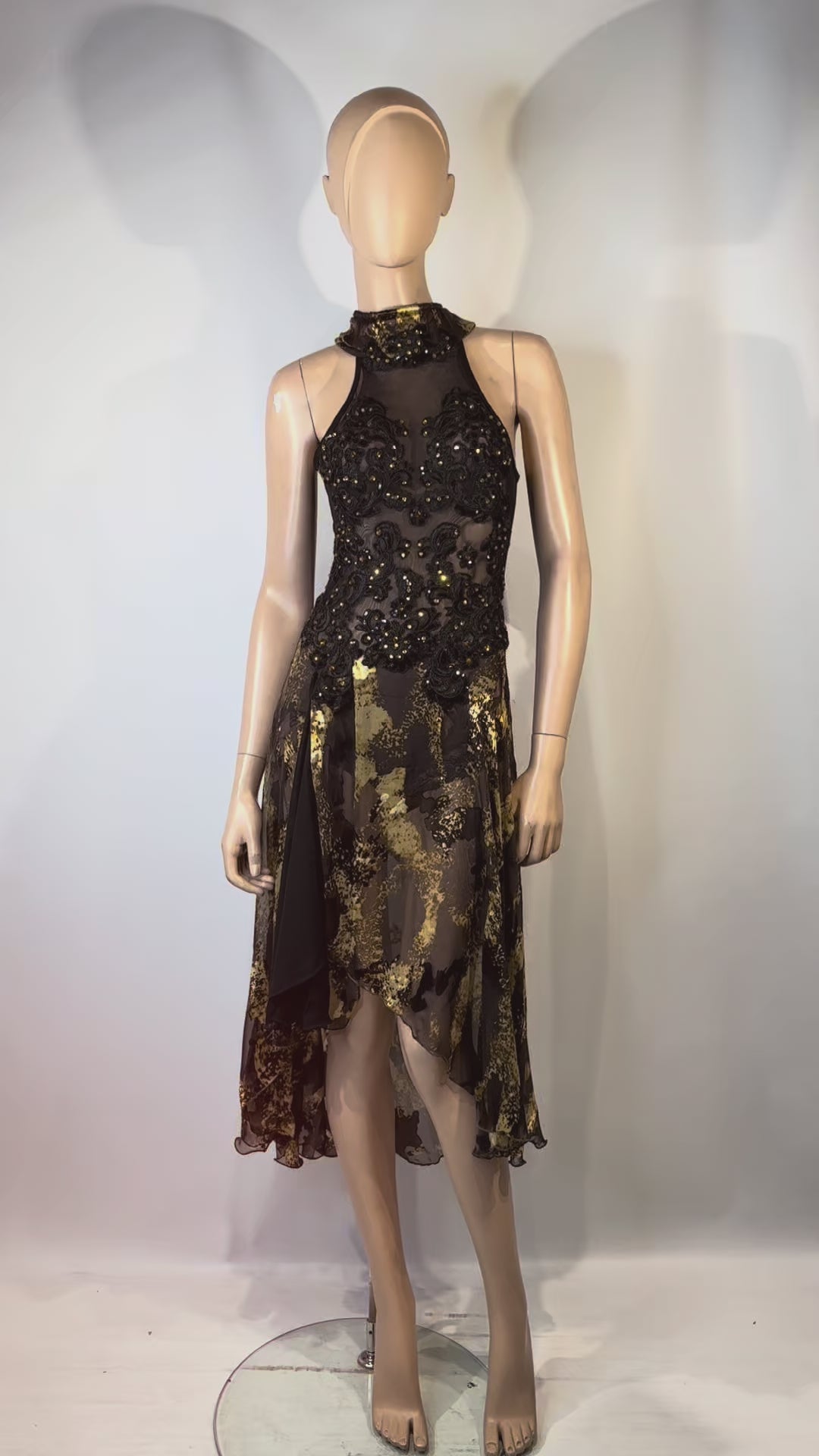 Vestido Tango Escenario SH1318