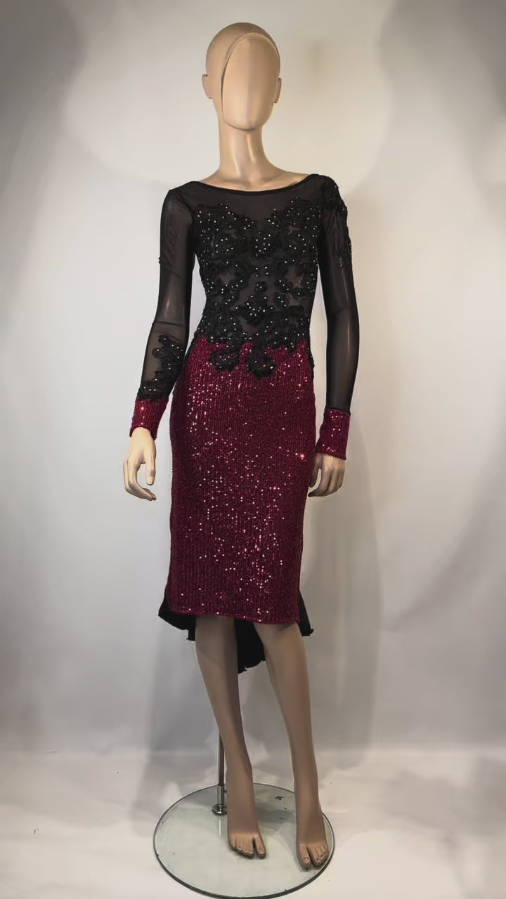 Vestido Tango Salón ML821 Bis