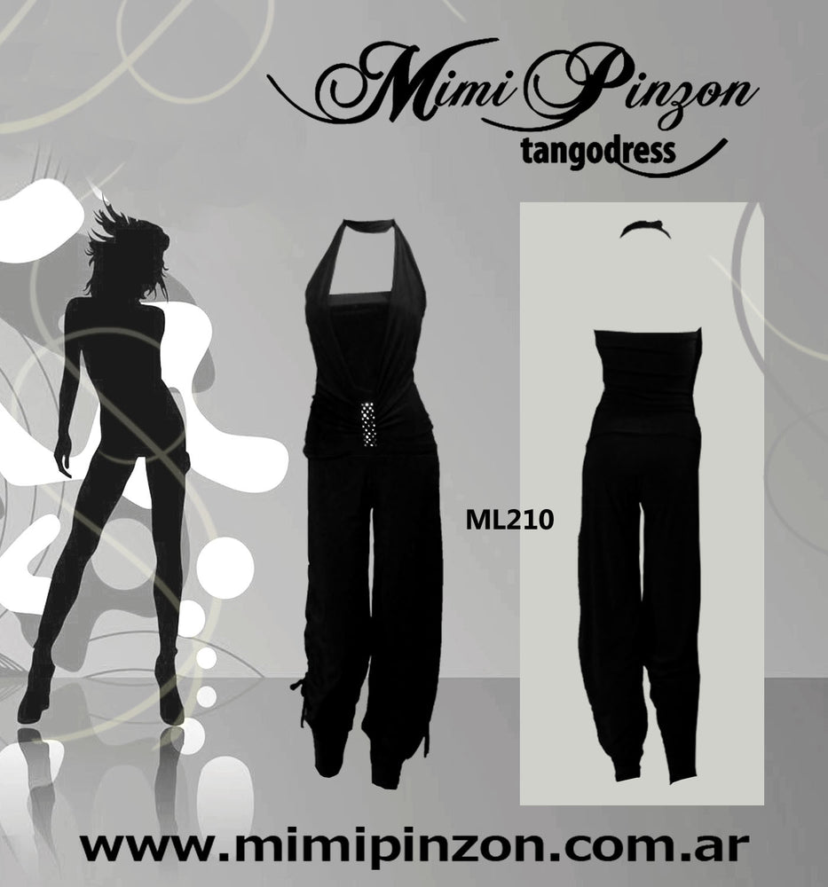 Vestido Tango Salón ML210 - Mimi Pinzon Vestidos para Tango