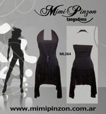 Vestido Tango Salón ML364 - Mimi Pinzon Vestidos para Tango