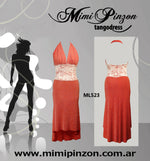 Vestido Tango Salón ML523 Lamé
