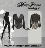 Vestido Tango Salón ML643BIS - Mimi Pinzon Vestidos para Tango