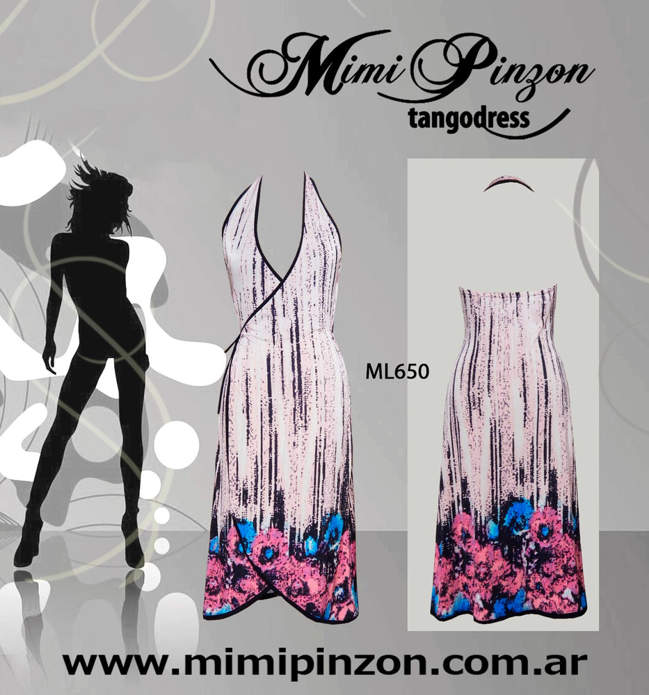 Vestido Tango Salón Ml650