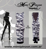 Vestido Tango Salón ML655bis animal print